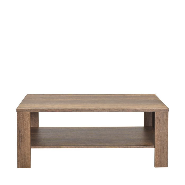 Hanah Home Mesa de Centro Nogal con Almacenamiento